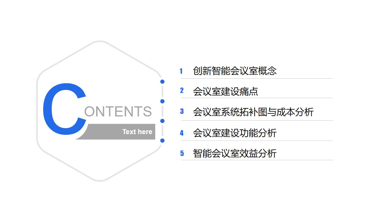 智能會(huì)議室目錄